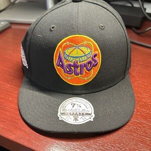 Astros Black Hat Retro Logo